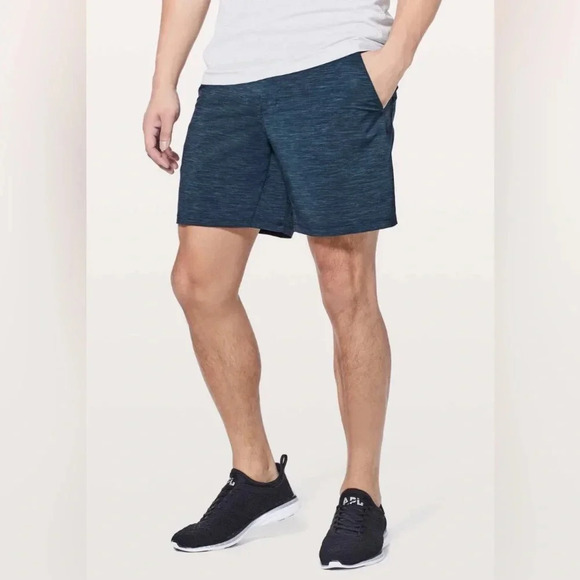 Lululemon Pace Breaker Short *Linerless 7" Updated
Heather Allover Iron Blue - Picture 1 of 7